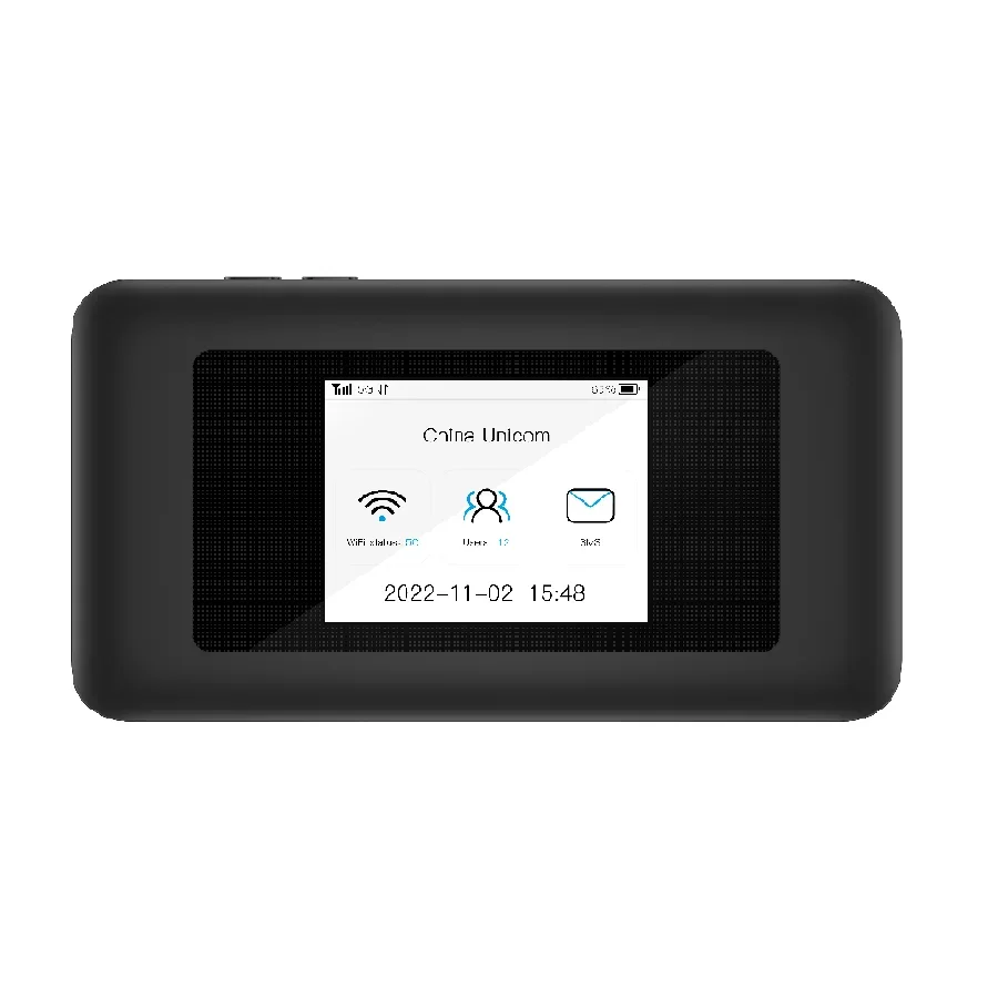 Portable 5G Portable WiFi Router Unlocked 5G SIM / ESIM MiFis Router With WiFi 2.4G & 5G 5000mAh Battery