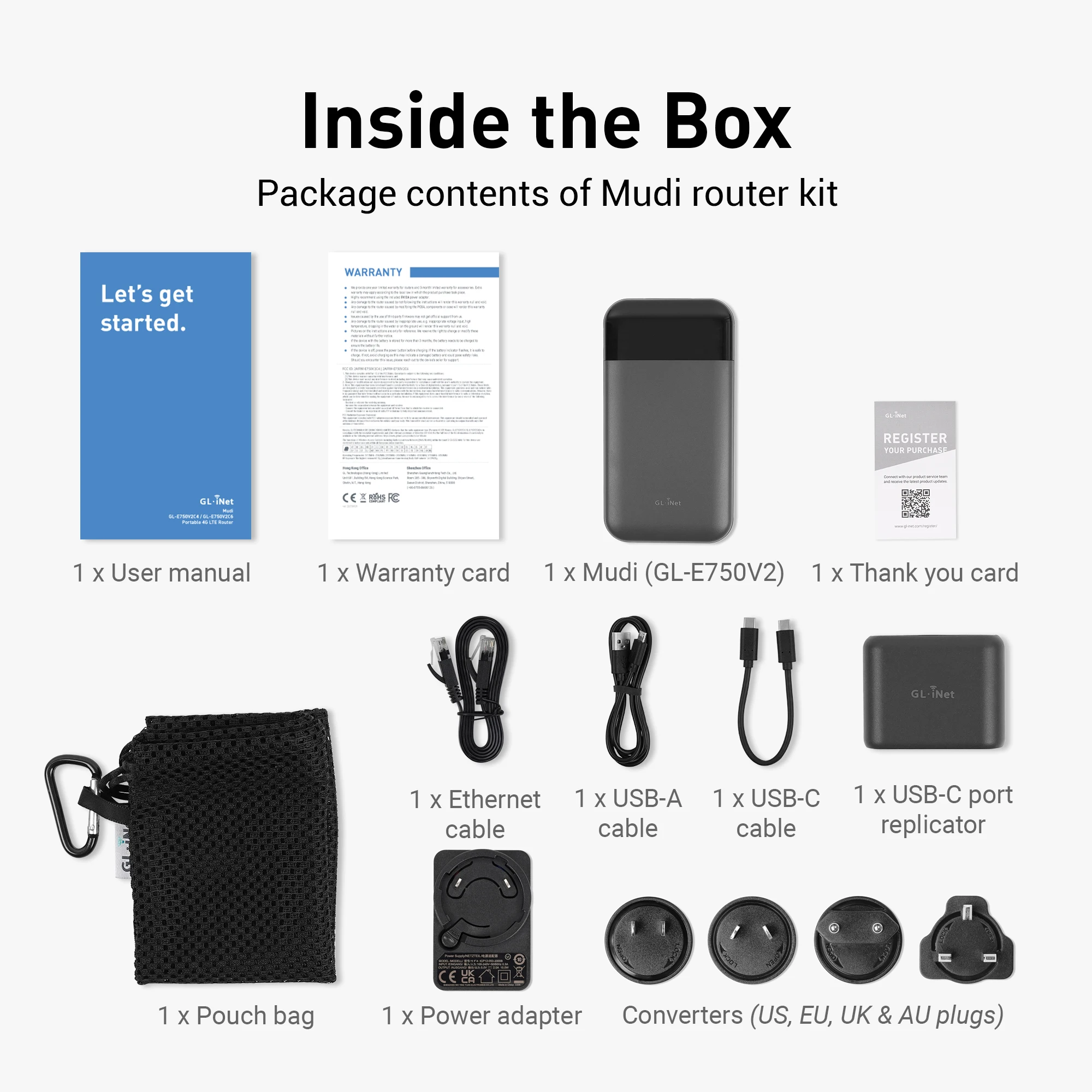 GL.iNet MUDI V2 (GL-E750V2) 750Mbps 1TB Max MicroSD with OpenWrt 4G LTE Router - Image 6